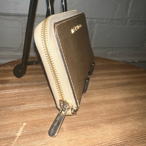 Michael Kors Gold Wallet - Picture 5 of 13